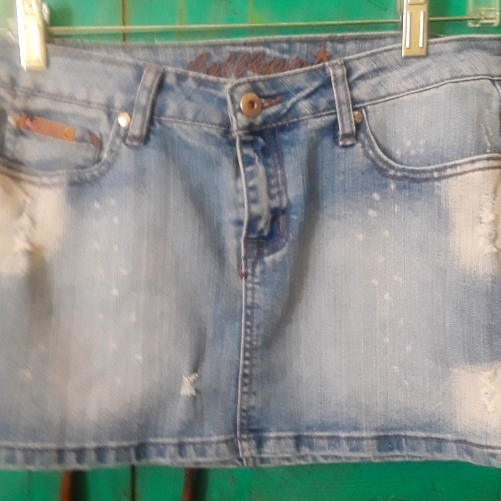 Women's/Jrs Denim Skirt by Bubblegum Sz 9-10